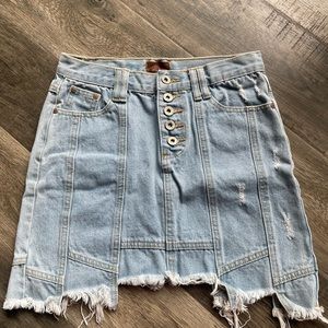 Jean skirt